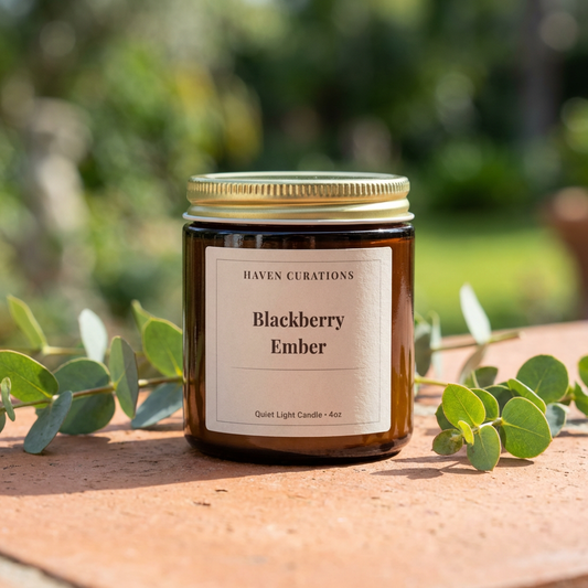 Blackberry Ember Quiet Light Candle