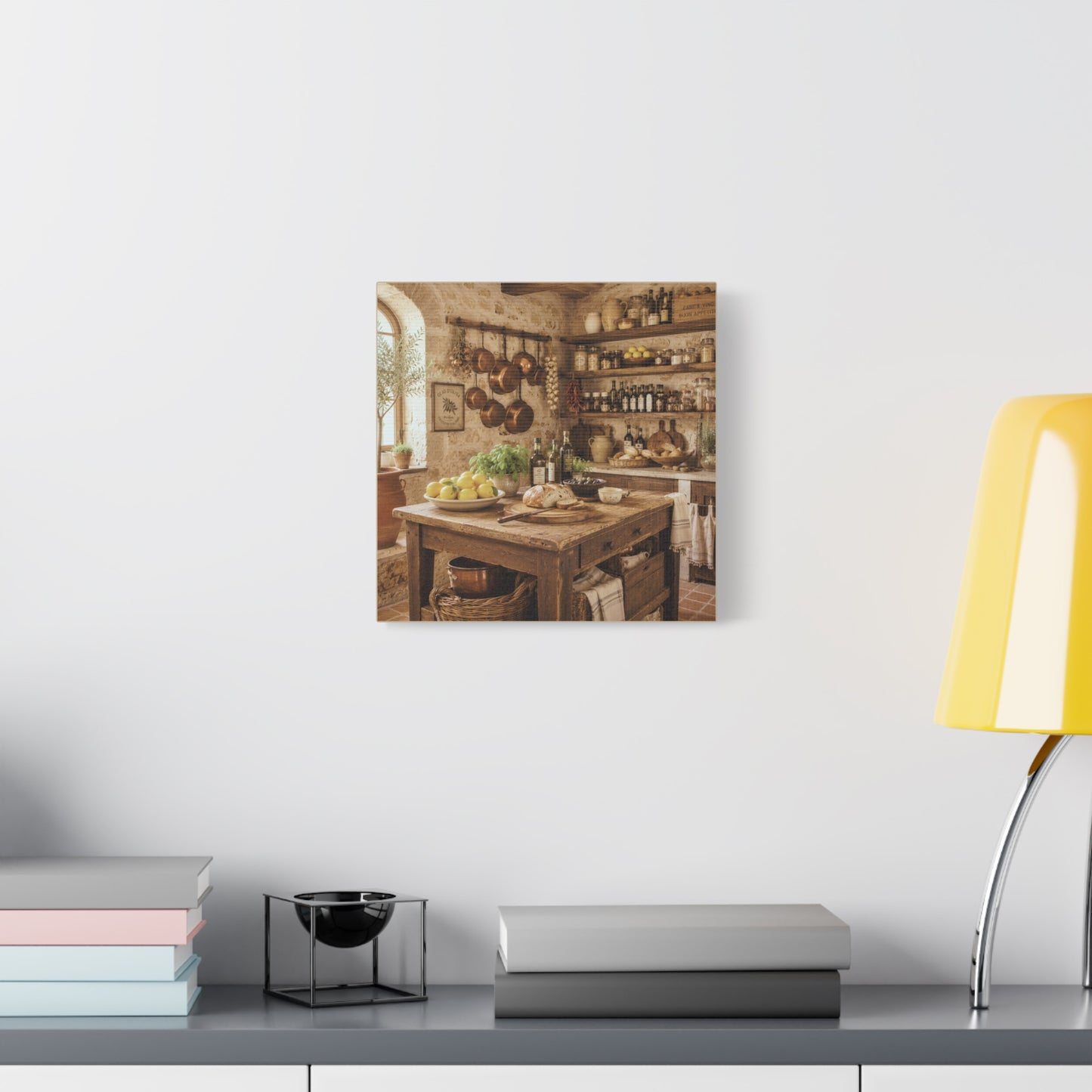 Tuscan Pantry Kitchen Canvas Wall Art