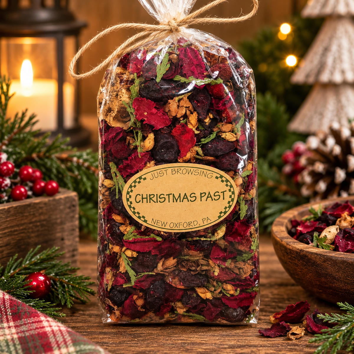 Christmas Past Rosehip Potpourri