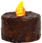 Burnt Mustard LED Tealight Candle