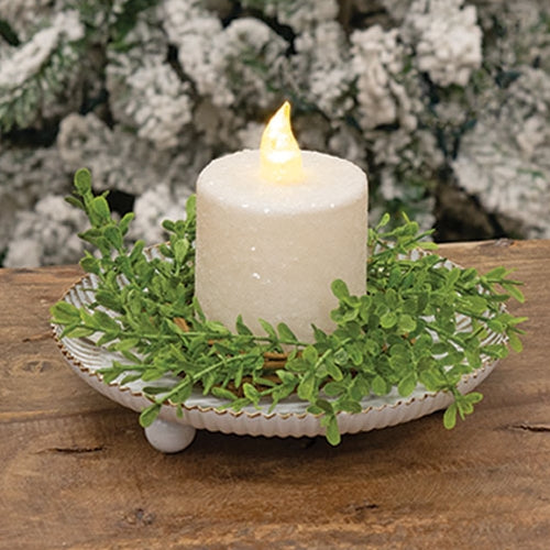 Vintage Tart Pan Candle Holder