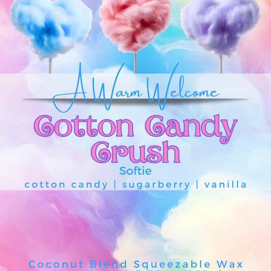 Cotton Candy Crush Soft Pour Wax