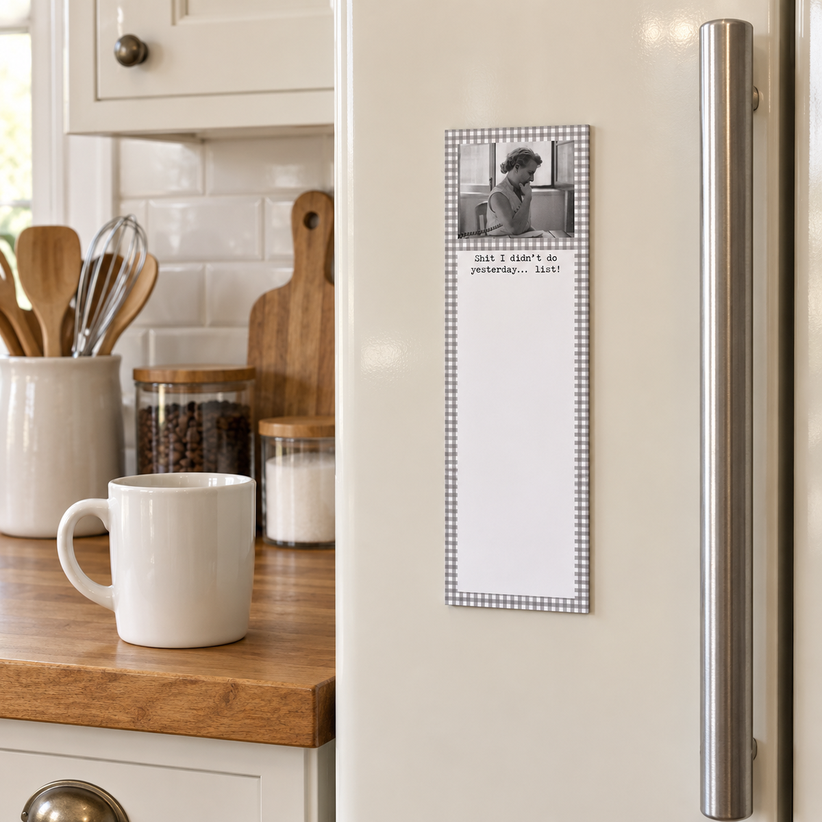 Didn't Do Yesterday Magnetic List Pad