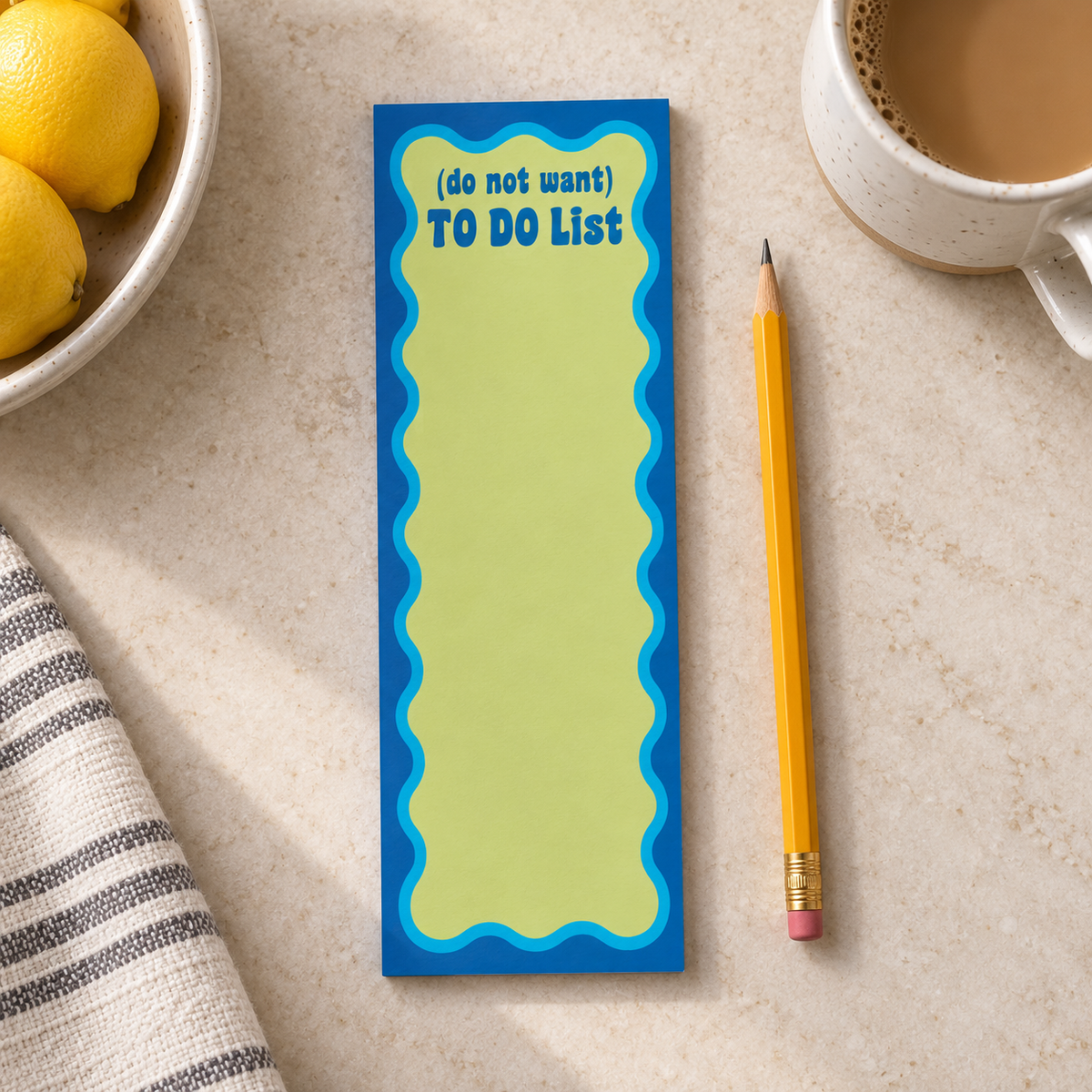 Do Not Want To Do Magnetic List Pad