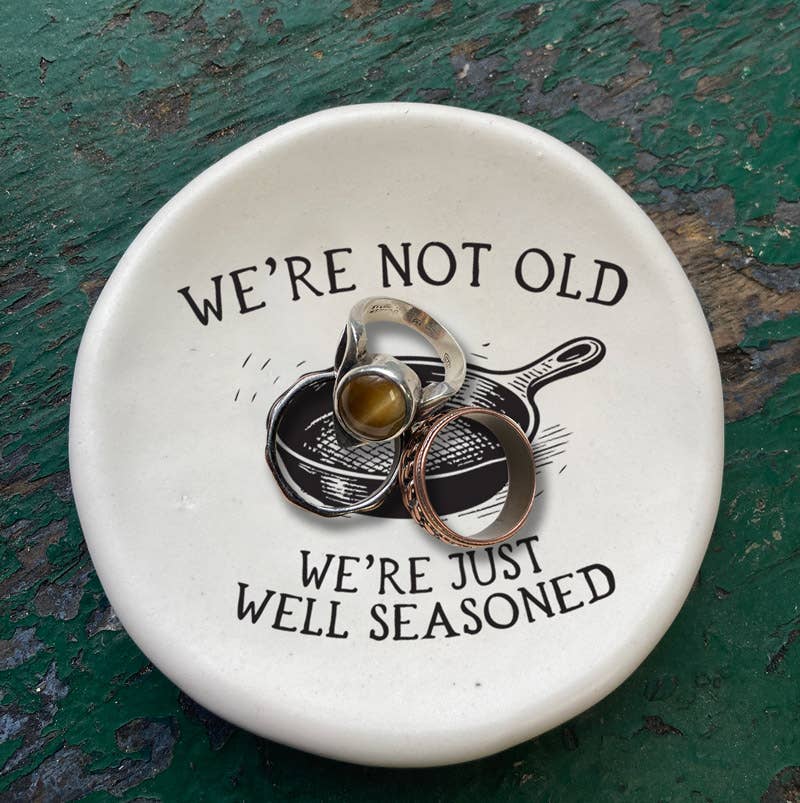 Well-Seasoned Ceramic Dish