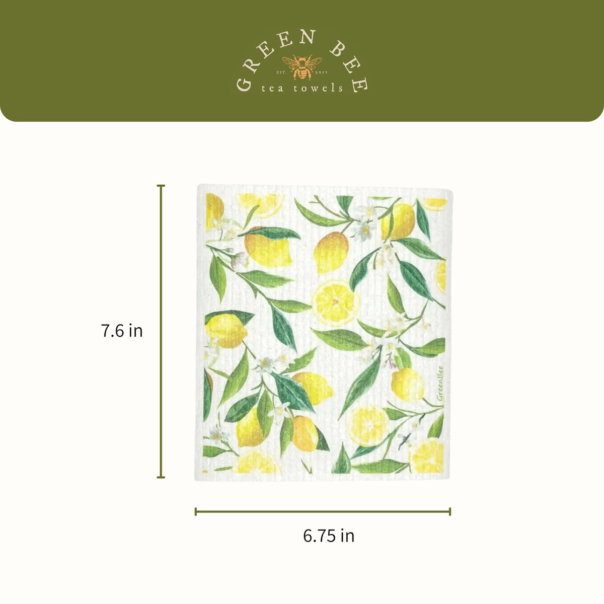 Lemon Grove Swedish Dishcloth