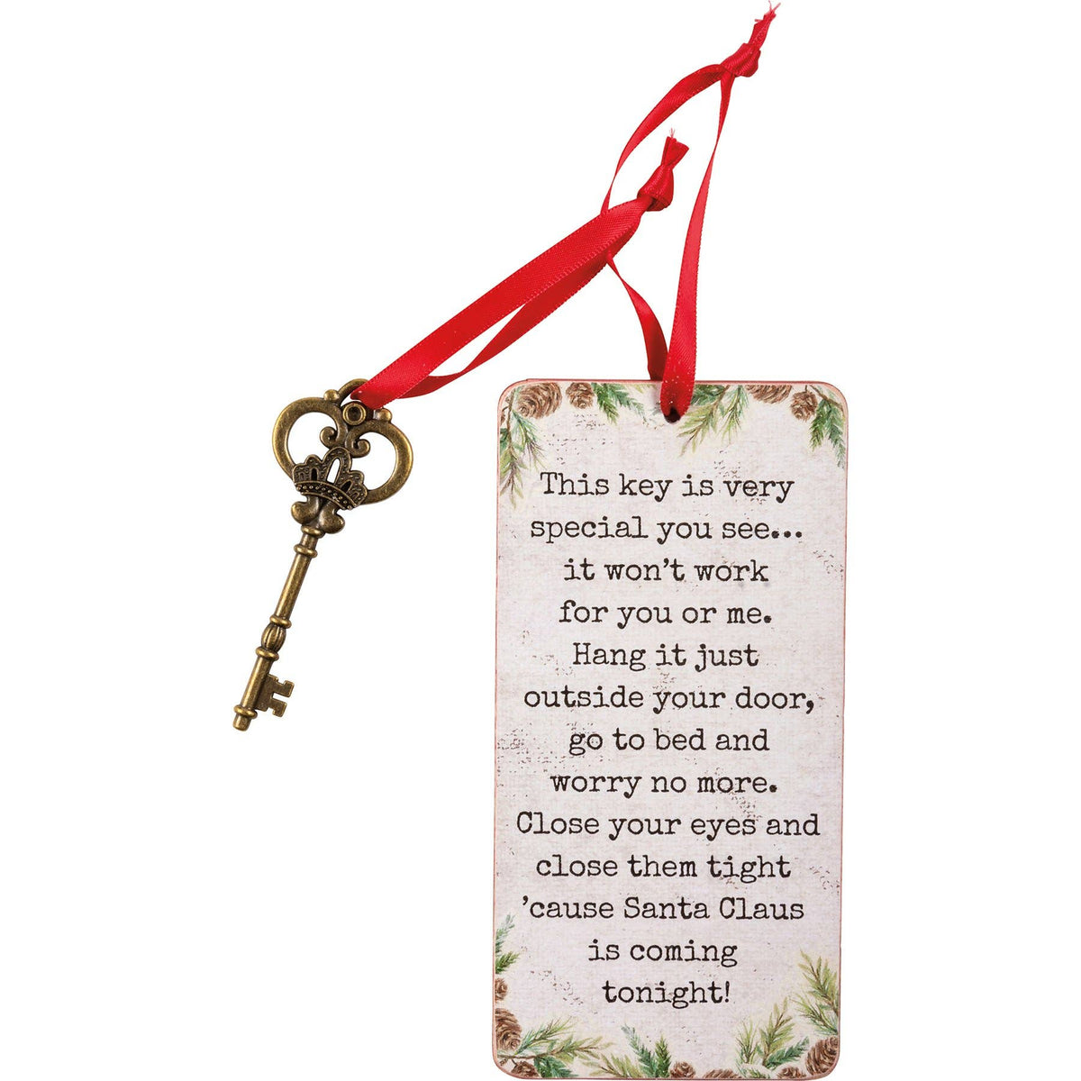 Christmas Eve Magic Key Ornament