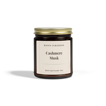 Cashmere Musk Quiet Light Candle