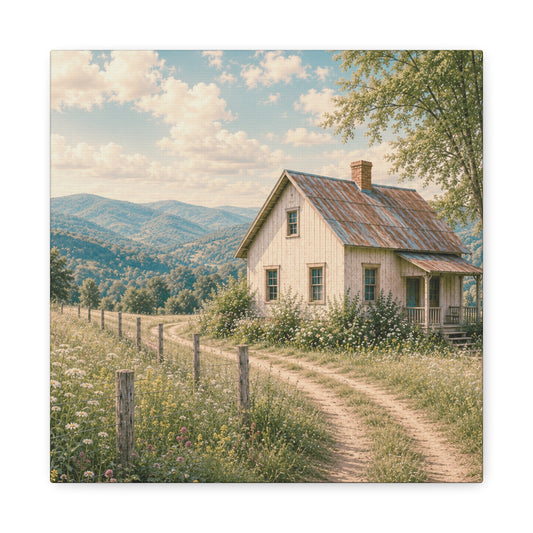 Meadow Road Farmhouse Canvas Wall Art