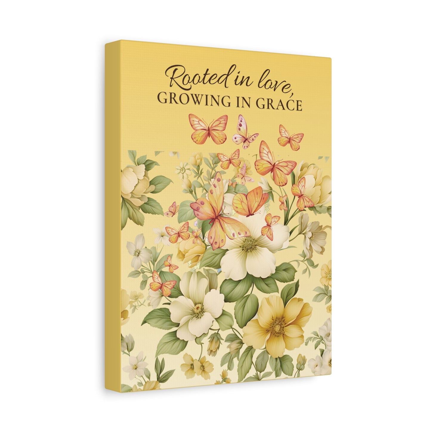 Rooted in Love Canvas Wall Art