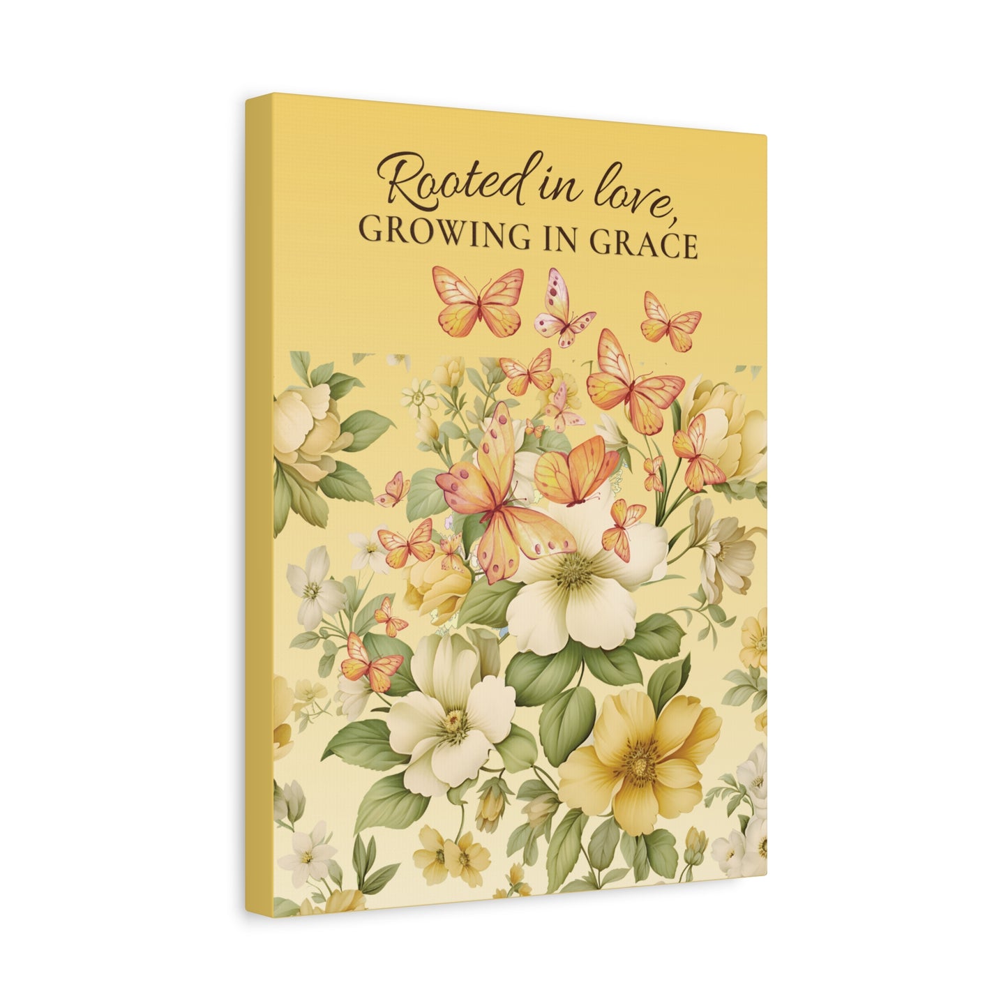 Rooted in Love Canvas Wall Art