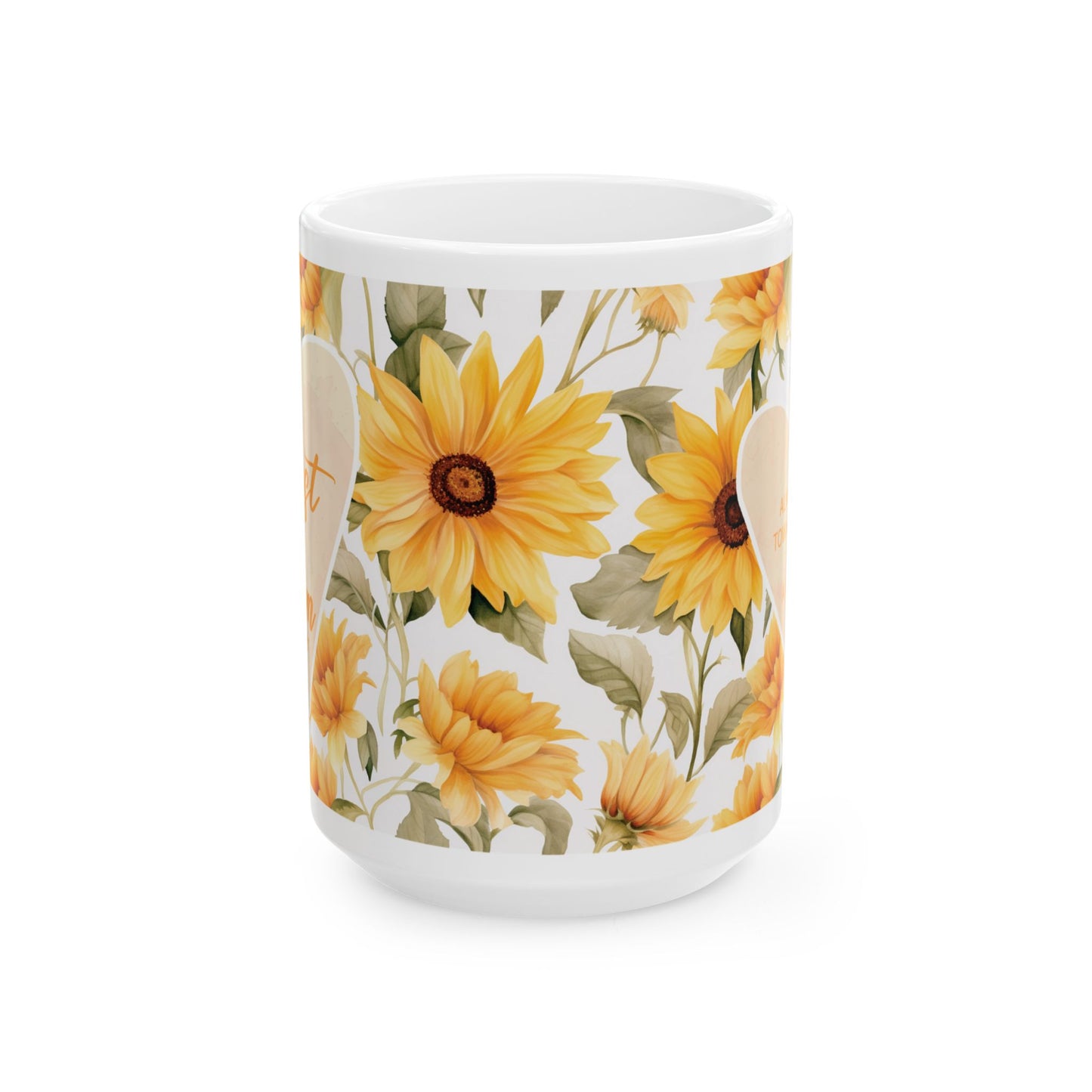 Best Mom Ever Sunflower Mug