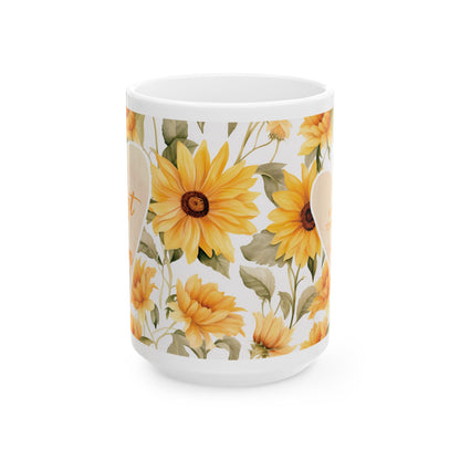 Best Mom Ever Sunflower Mug