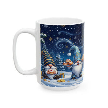 Gnome for Hanukkah Mug