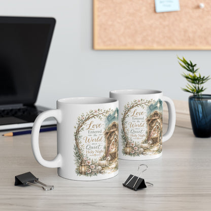 Love Entered the World Mug