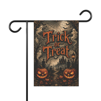 Trick or Treat Halloween Garden Flag