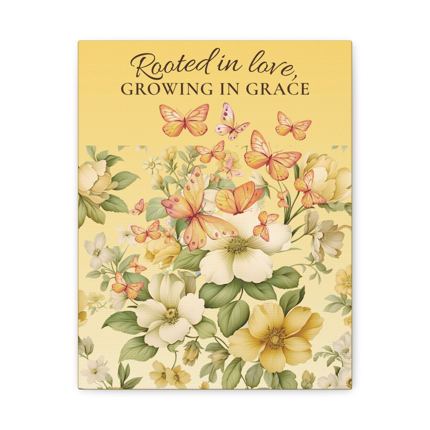 Rooted in Love Canvas Wall Art