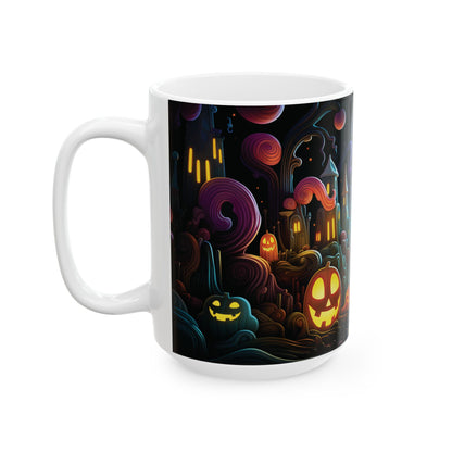 Moonlit Pumpkin Hollow Mug