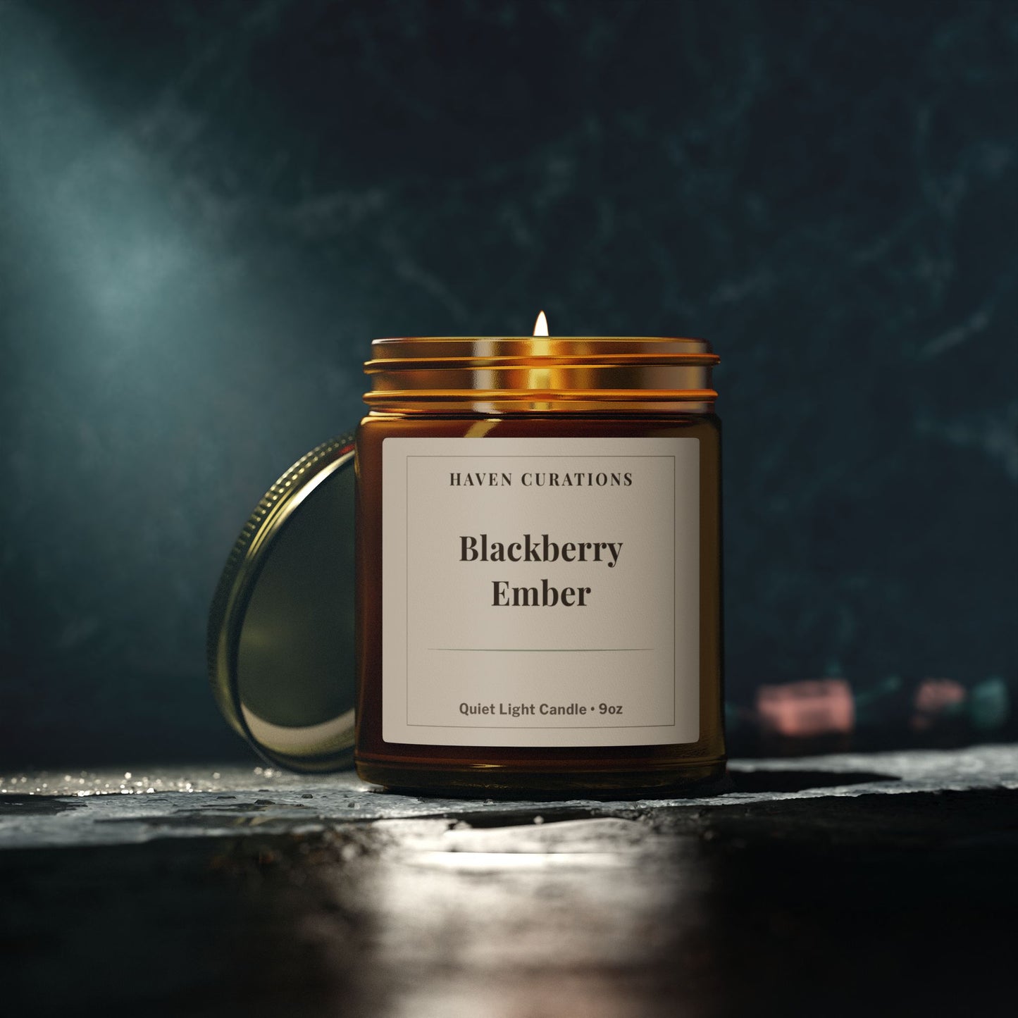 Blackberry Ember Quiet Light Candle