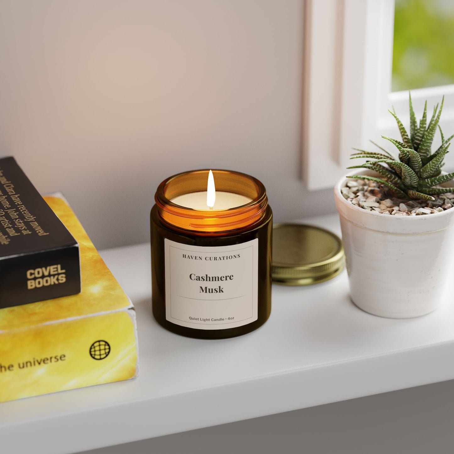 Cashmere Musk Quiet Light Candle