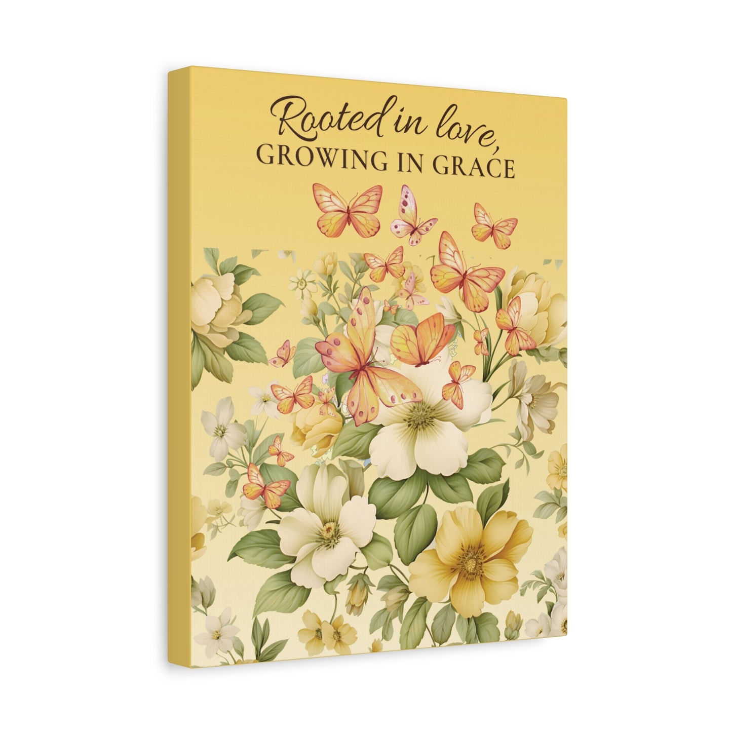Rooted in Love Canvas Wall Art