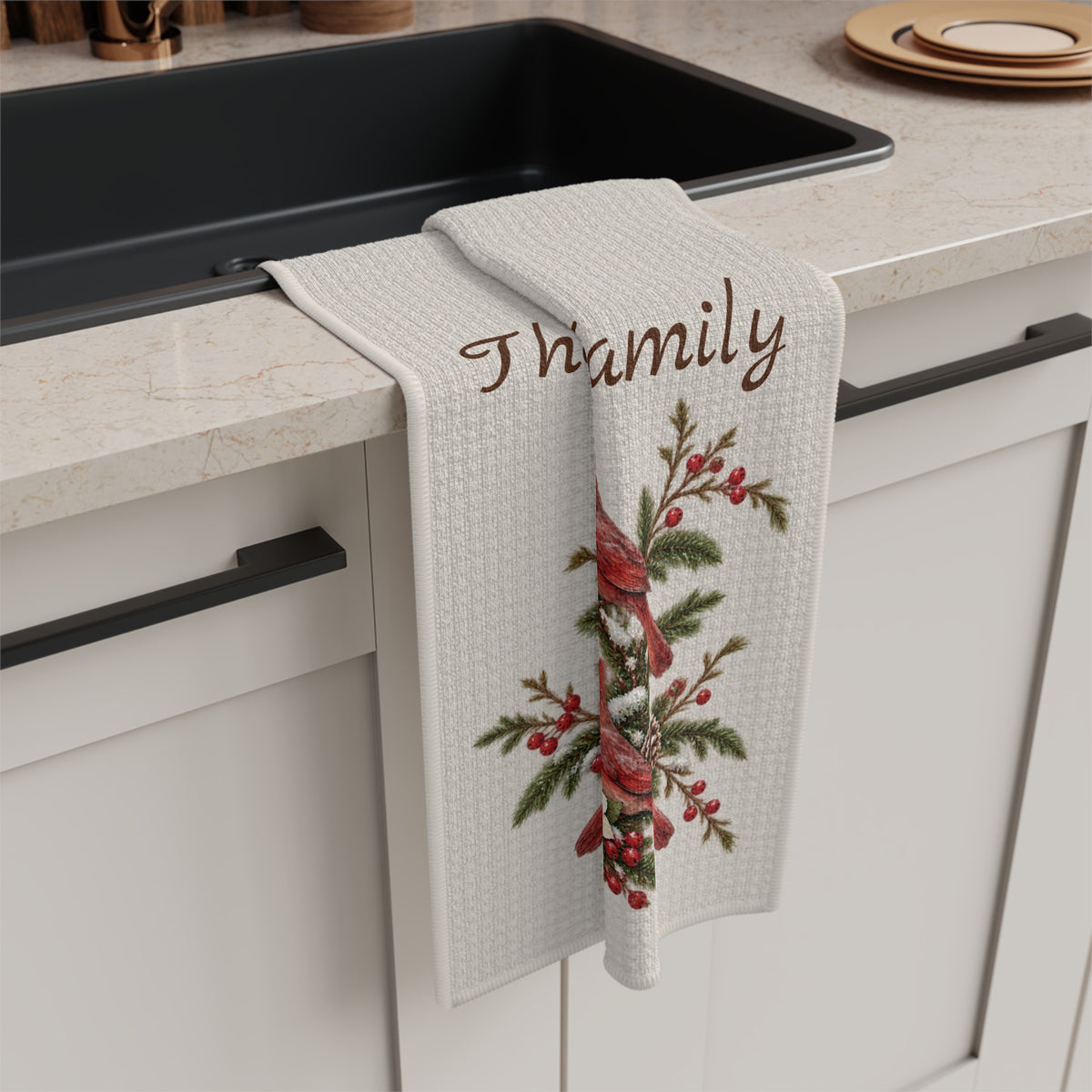 Winter Wishes Kitchen Towel