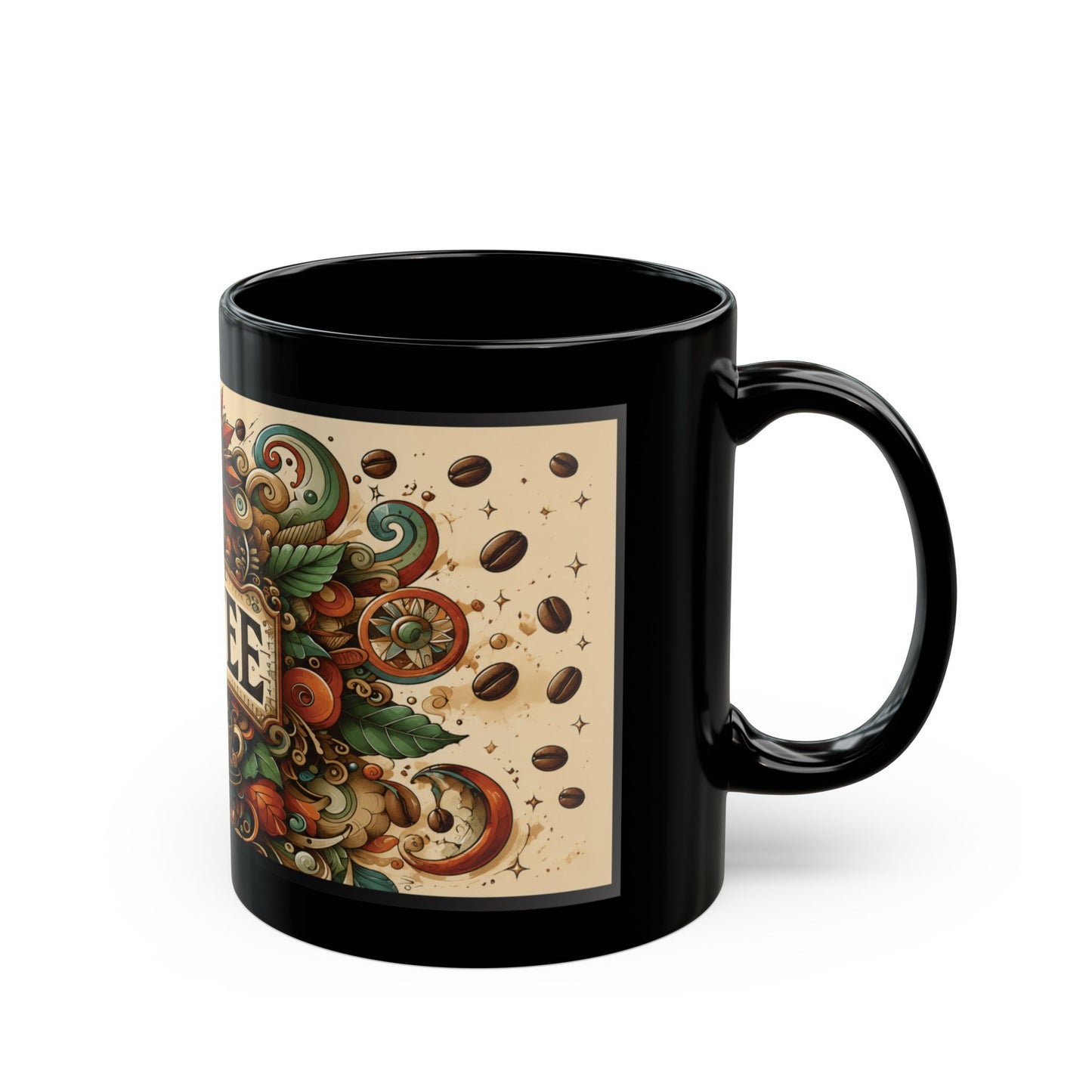 Vintage Sun & Beans Mug