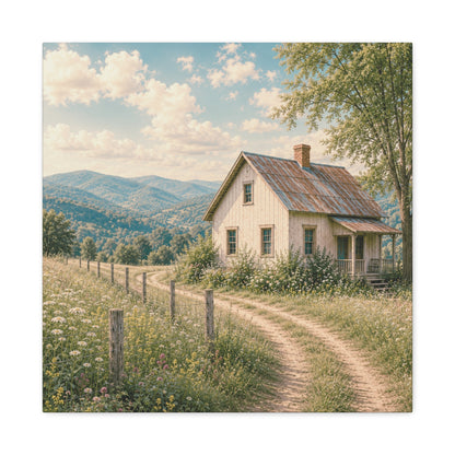 Meadow Road Farmhouse Canvas Wall Art