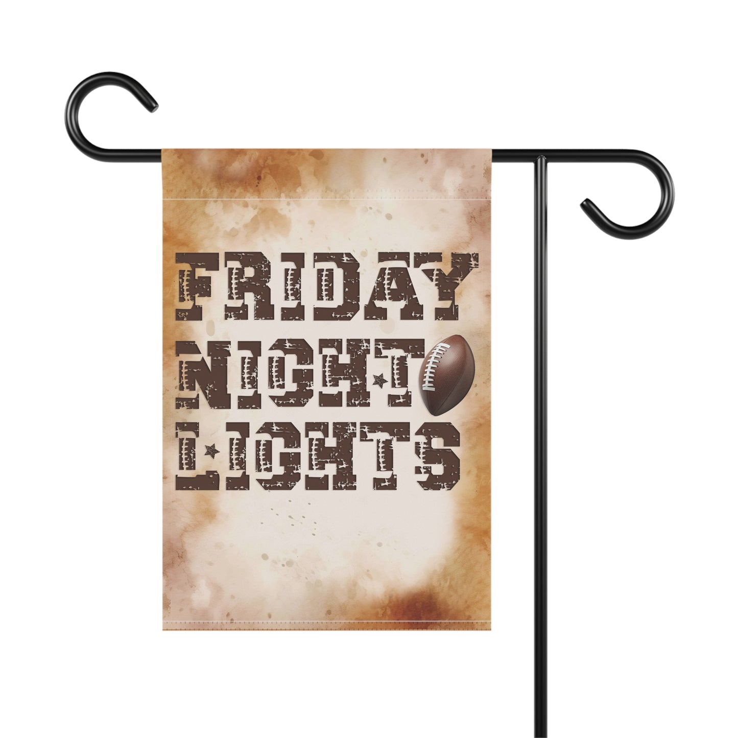 Friday Night Lights Football Garden Flag