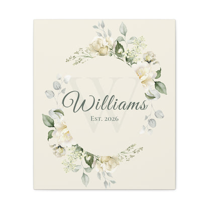 Family Legacy Personalized Canvas Wall Art