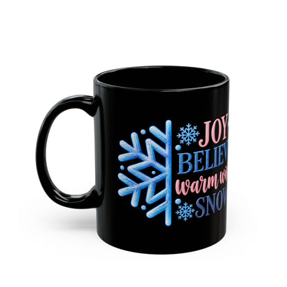 Snowflakes & Warm Wishes Mug