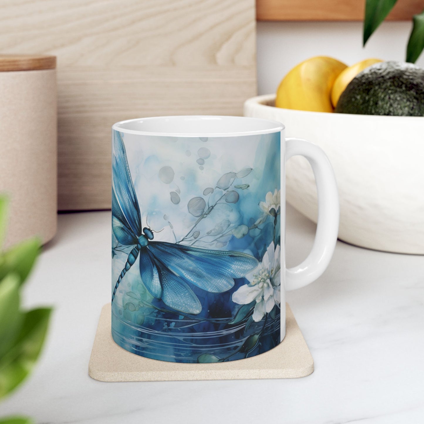 Quiet Reflections Dragonfly Mug