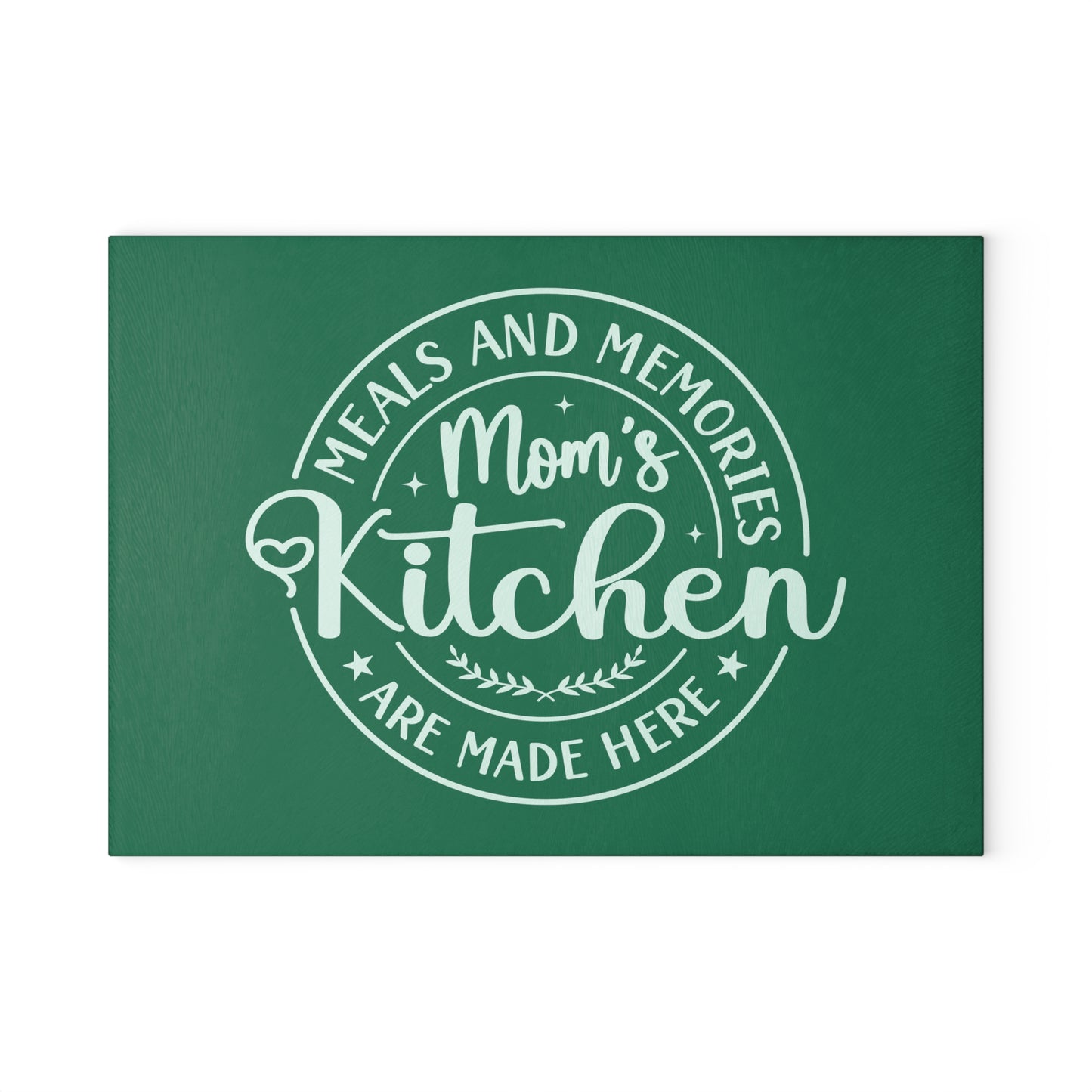 Mom’s Kitchen Glass Cutting Board