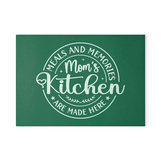 Mom’s Kitchen Glass Cutting Board