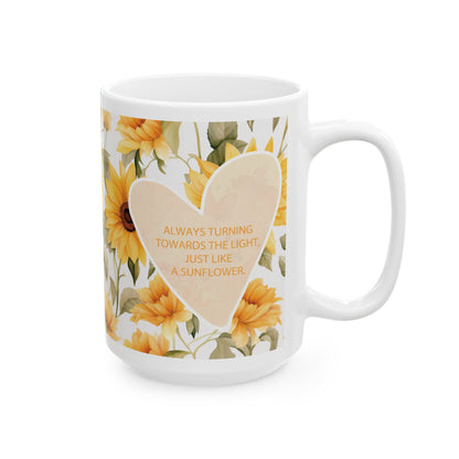 Best Mom Ever Sunflower Mug