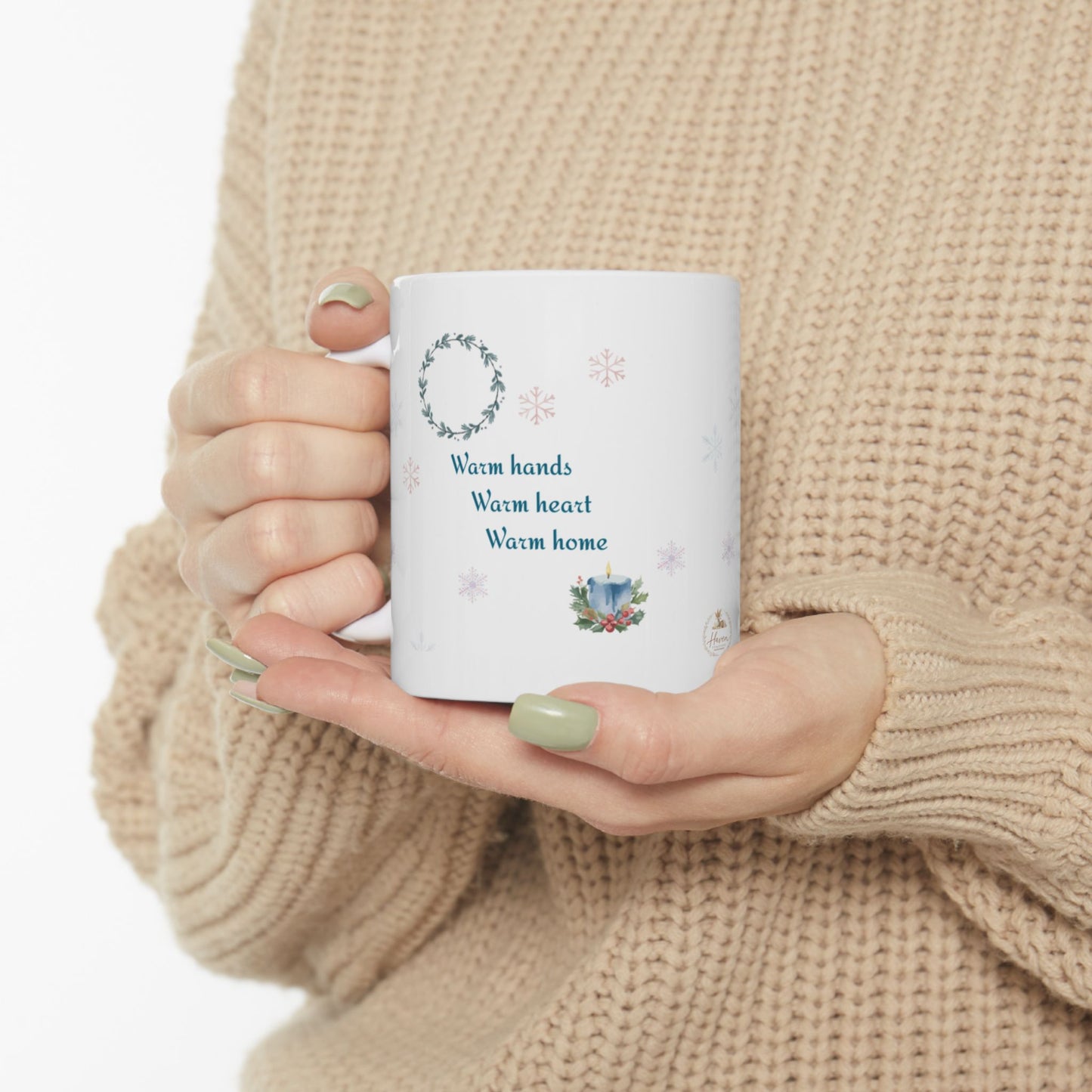 Warm Hands · Warm Heart · Warm Home Mug