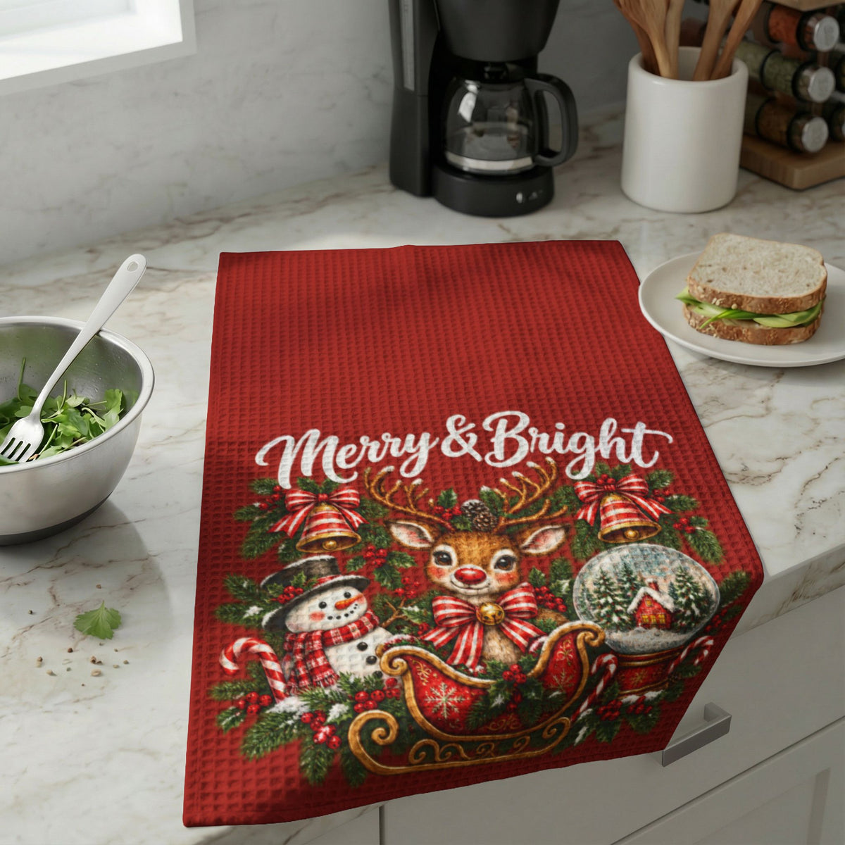 Merry & Bright Kitchen Towel