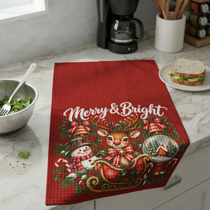 Merry & Bright Kitchen Towel