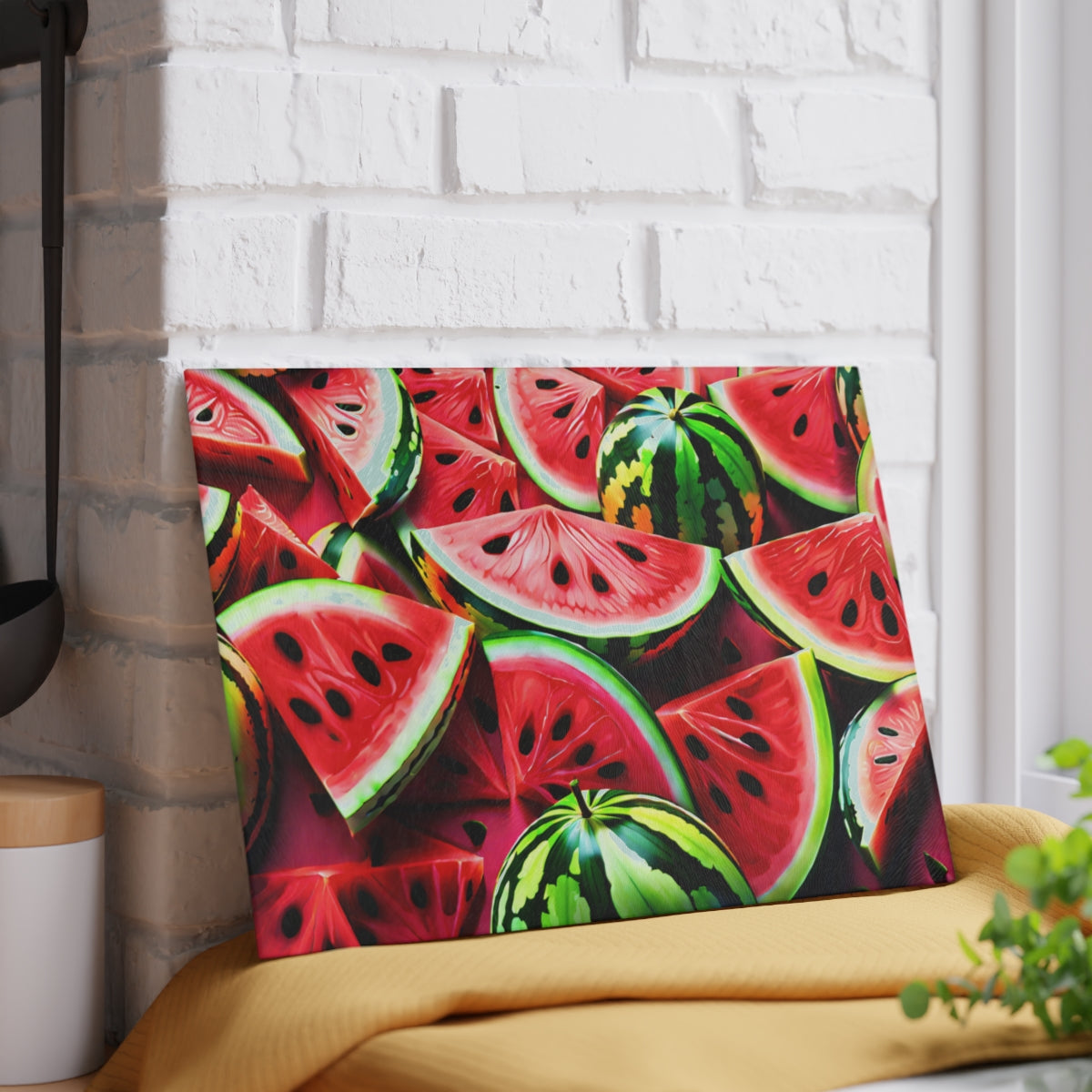 Watermelon Glass Cutting Board