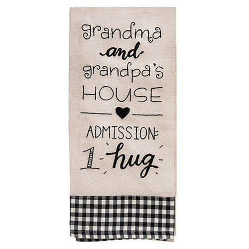 Grandma & Grandpa’s House Dish Towel