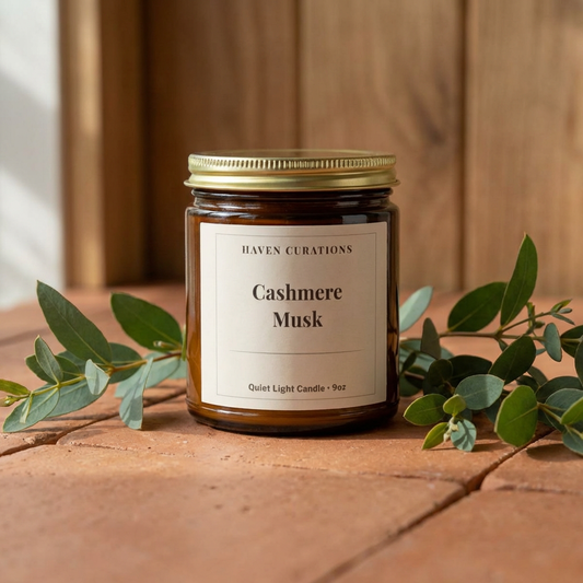 Cashmere Musk Quiet Light Candle