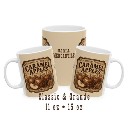 Old Mill Mercantile Caramel Apples Mug
