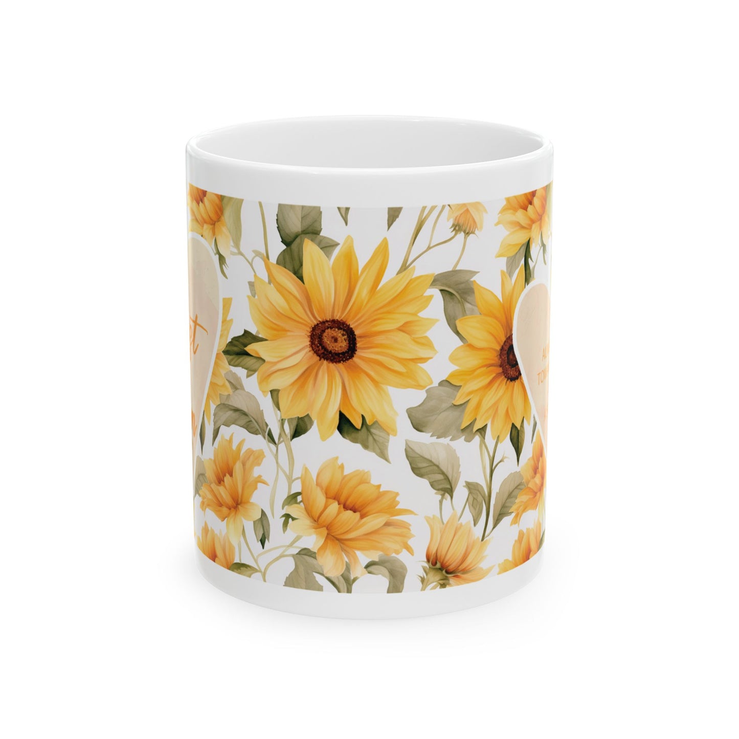 Best Mom Ever Sunflower Mug