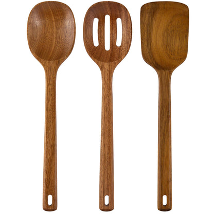 Acacia Wood Cooking Utensil Set