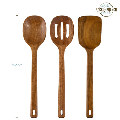 Acacia Wood Cooking Utensil Set