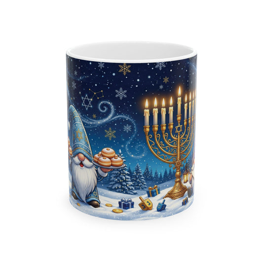 Gnome for Hanukkah Mug