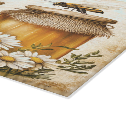 Honey & Wildflower Glass Cutting Board