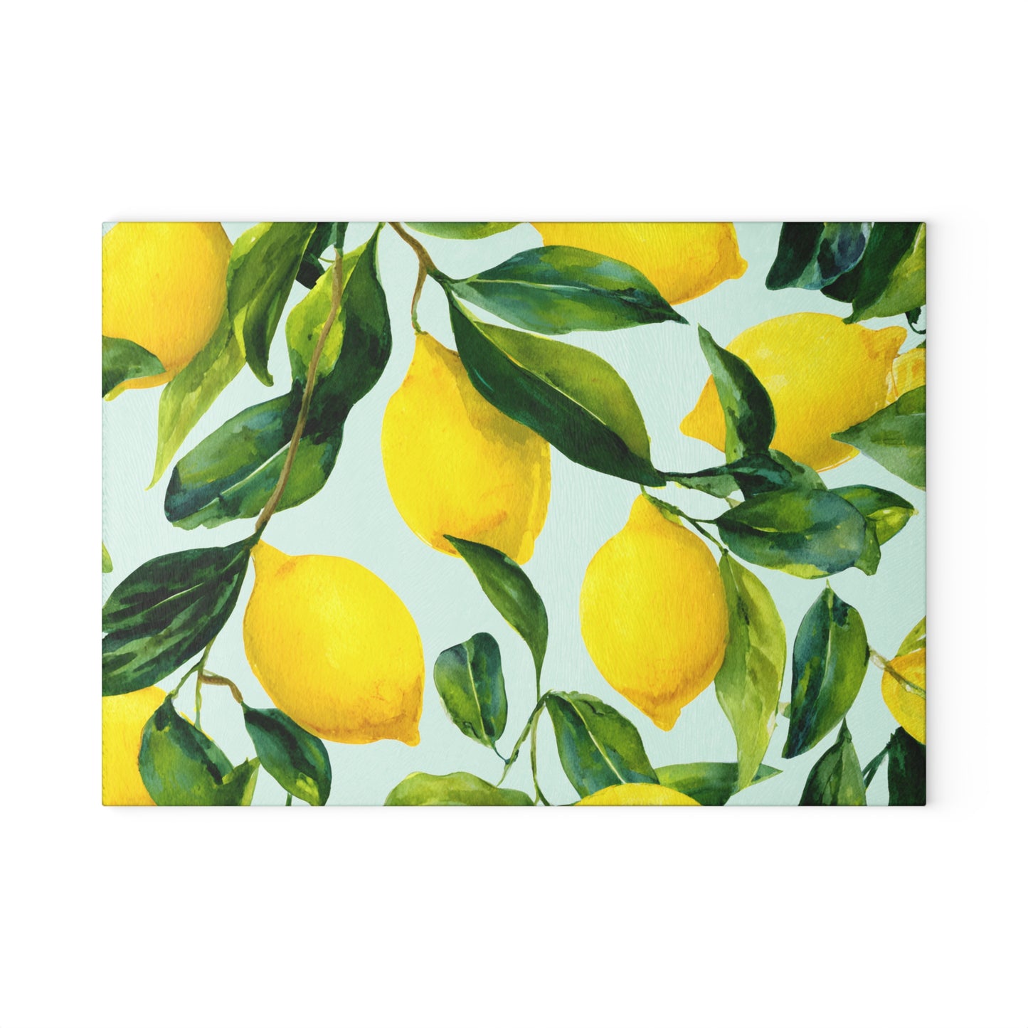 Lemon Grove Glass Cutting Board