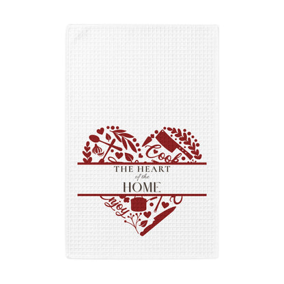 The Heart of the Home Waffle Weave Kitchen Towel