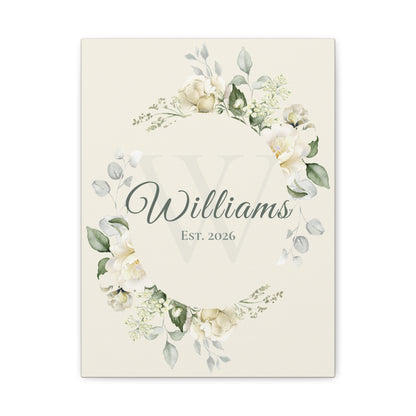 Family Legacy Personalized Canvas Wall Art